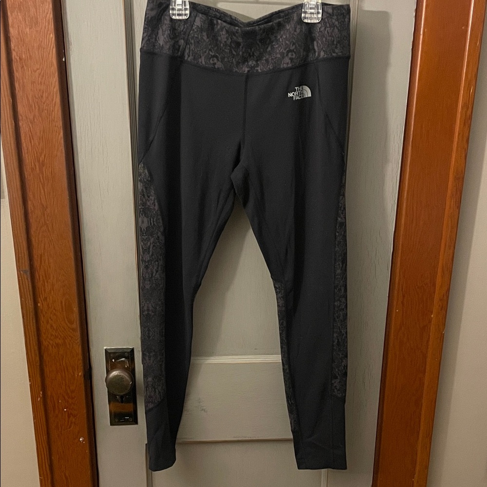 The North Face Black and Dark Gray Active Leggings